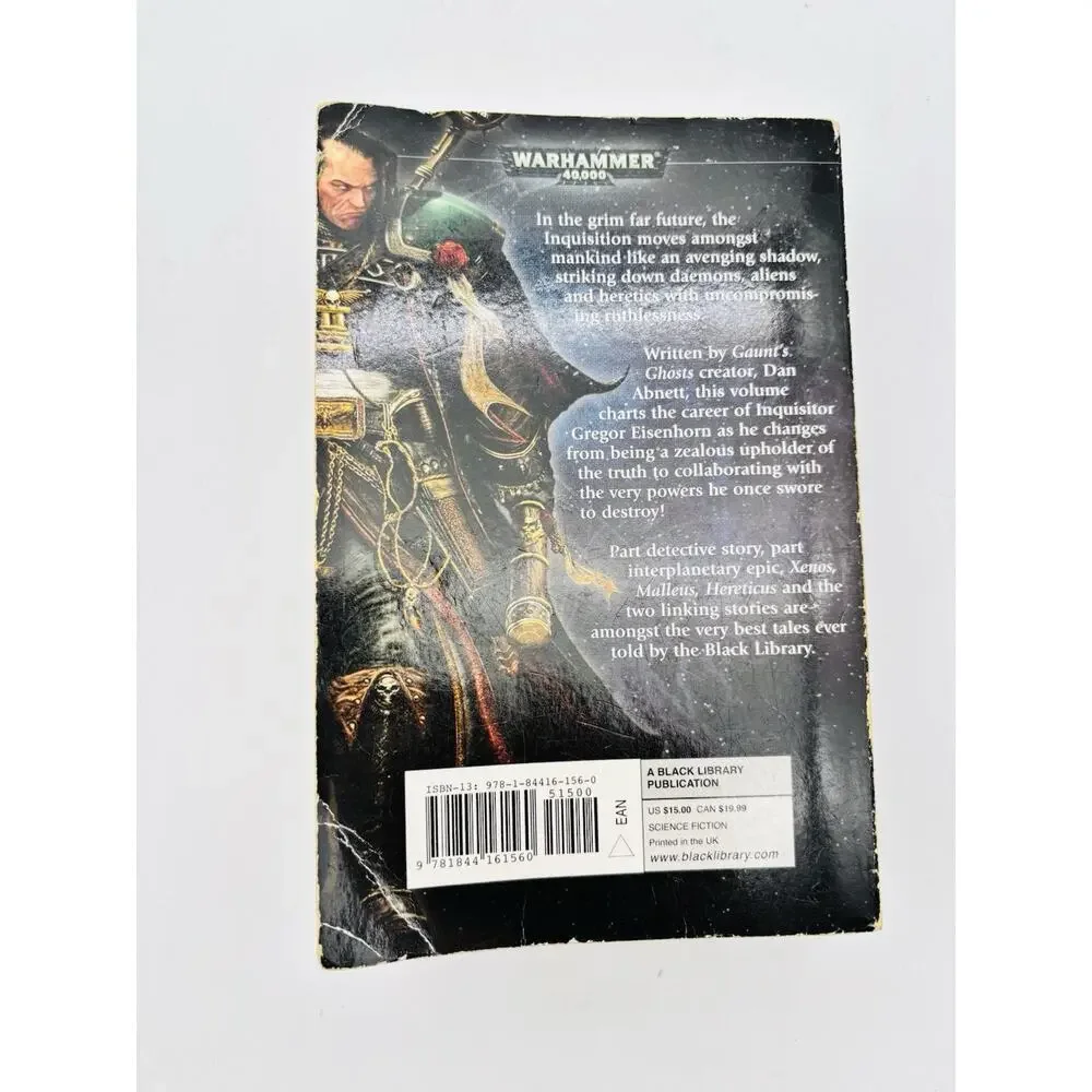Eisenhorn By Dan Abnett Warhammer 40,000 Omnibus Trade Xenos Malleus Hereticus